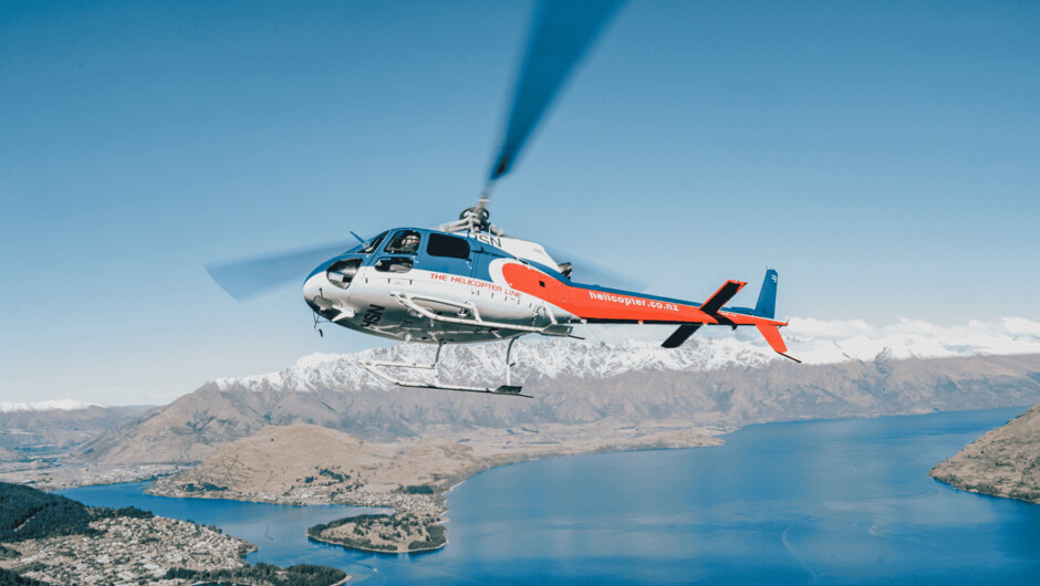 The views above Queenstown