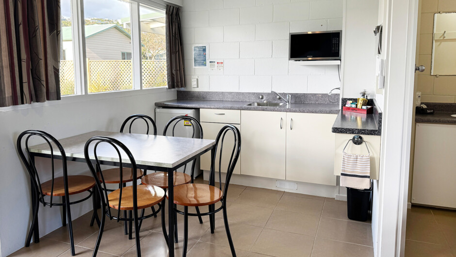 Classic Studios kitchen and dining