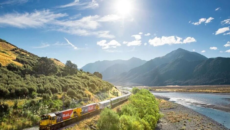 TranzAlpine Train with Intrepid