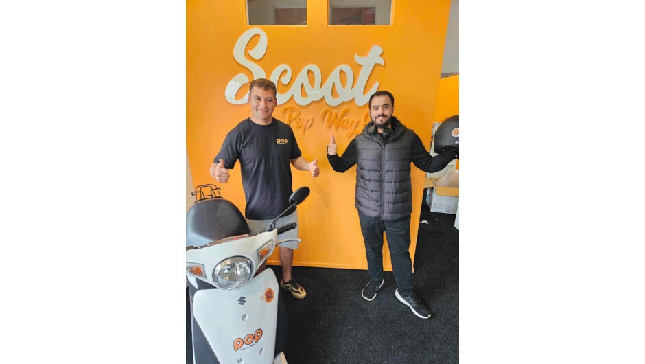 Thumbs up to Scoot the Pop way.