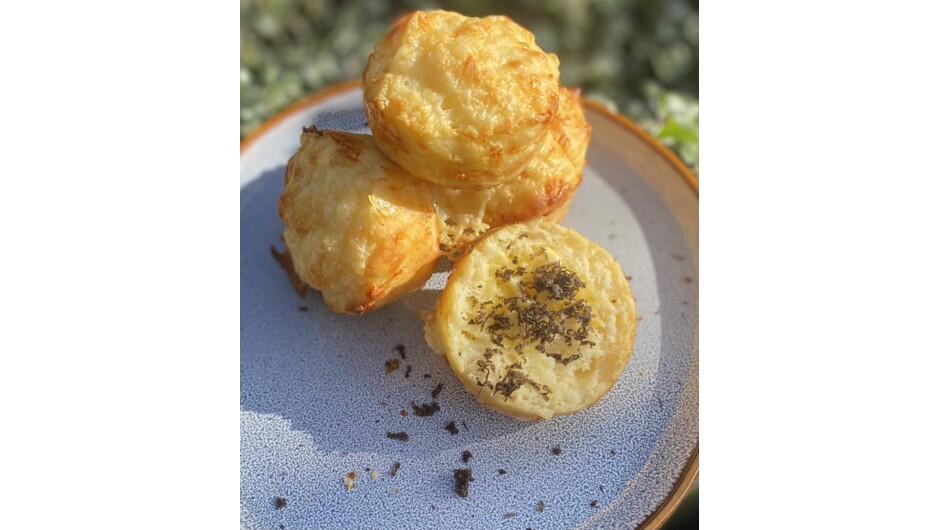 Cheese and Truffle Scones