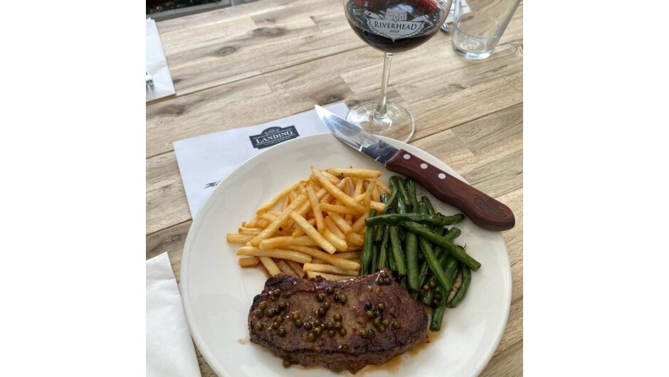 Steak Meal at The Riverhead