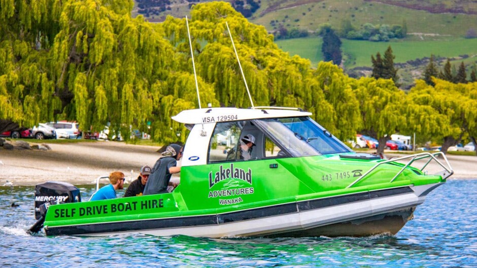Lake Wānaka Boat Hire