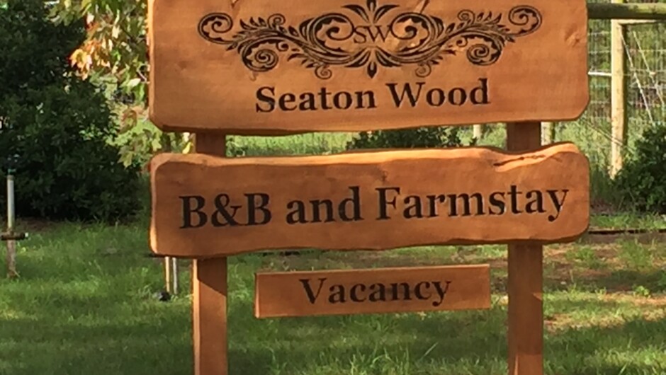 Property Entrance sign