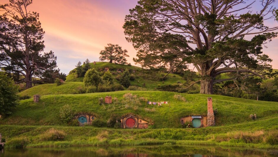 Hobbiton Movie Set