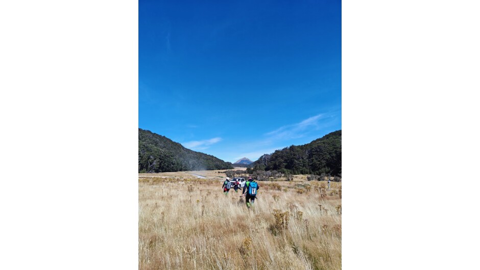 The beautiful valley of Paradise in Glenorchy
