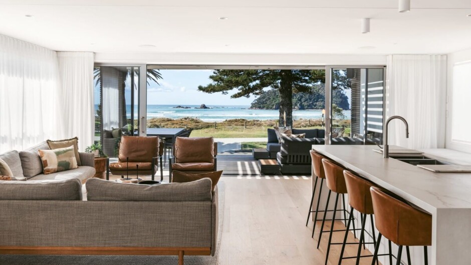 Entertaining Area - ocean views
