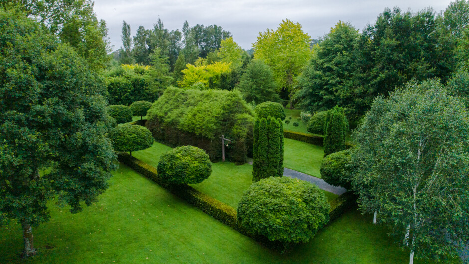 The Tree Church is a living breathing chapel set in beautiful gardens.