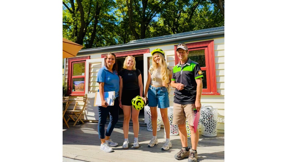 Enjoy a scenic trip from Queenstown to Arrowtown, where you&#039;ll begin your bike ride on the Queenstown Trails, out to Gibbston Valley