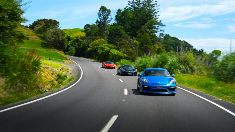 The best roads, with the best cars