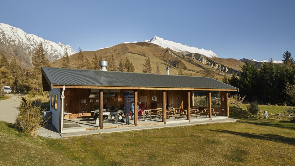 Enjoy a BBQ with a view.