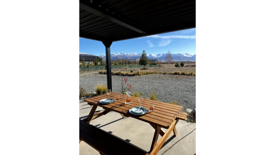 Scenic view from the terrace at the front door