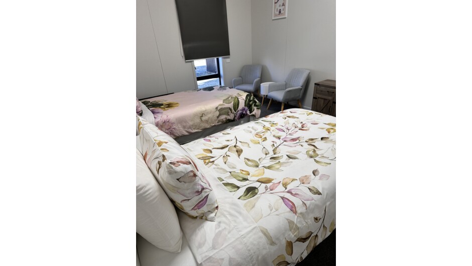 Bedroom 2. Two king single beds