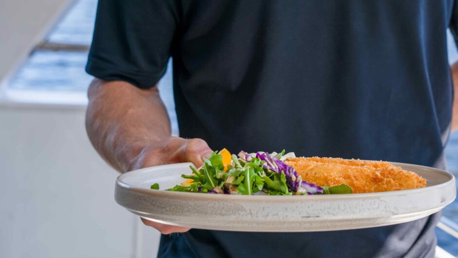 Lunch on the Fiordland Jewel