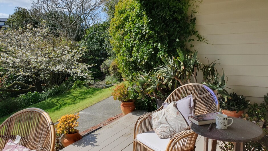 Relax on the verandah