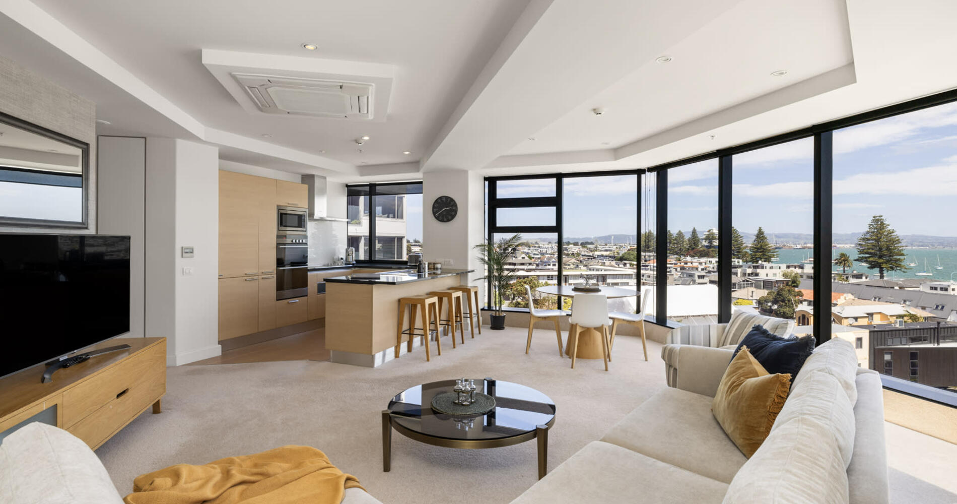 Image showcasing Luxury Ocean Views - Heated Pool, Main Beach & Gym - Five Star Focused ...