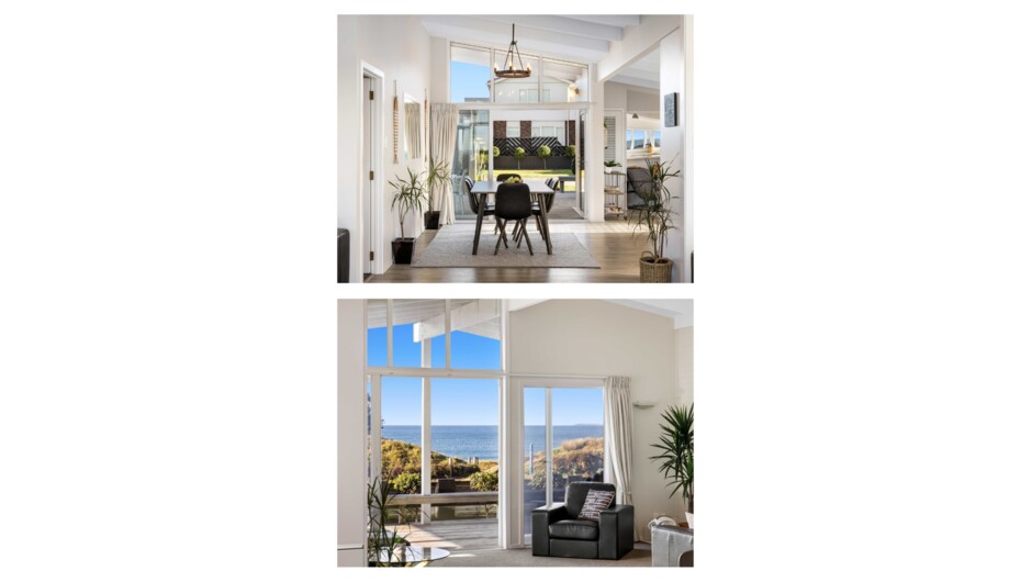 Dining and Lounge - ocean views