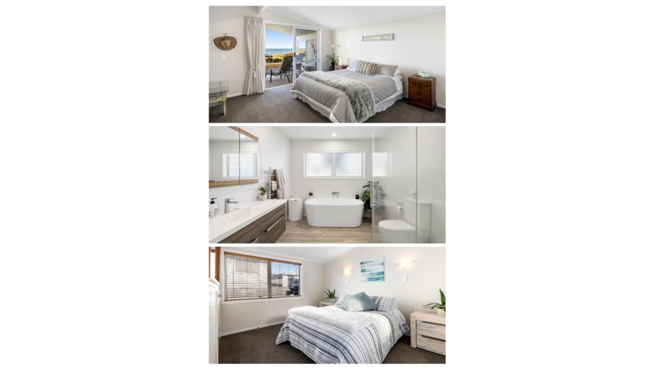 Bedroom 1 &amp; 2 and Main Bathroom