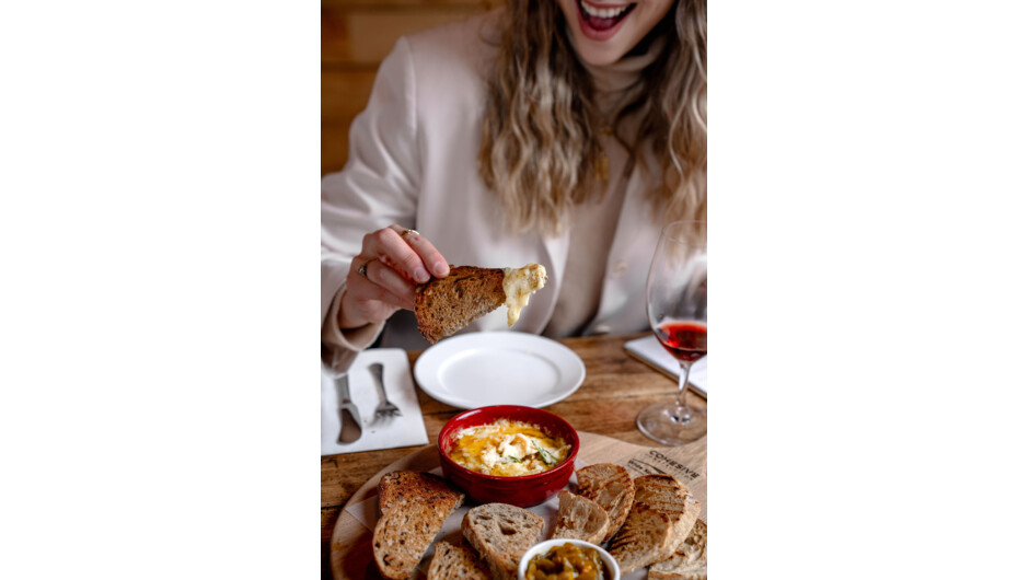 Enjoy some of our small plates, like our Baked Brie, with a tasting or a bottle of wine at our Cellar Door.