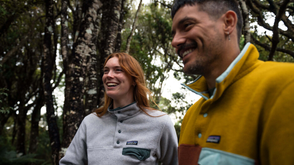 Stewart Island Village &amp; Bays Tour guests