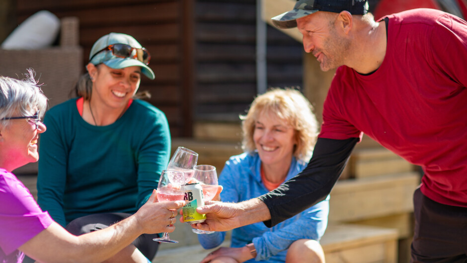 Celebrate at the end of the day. You've earned it