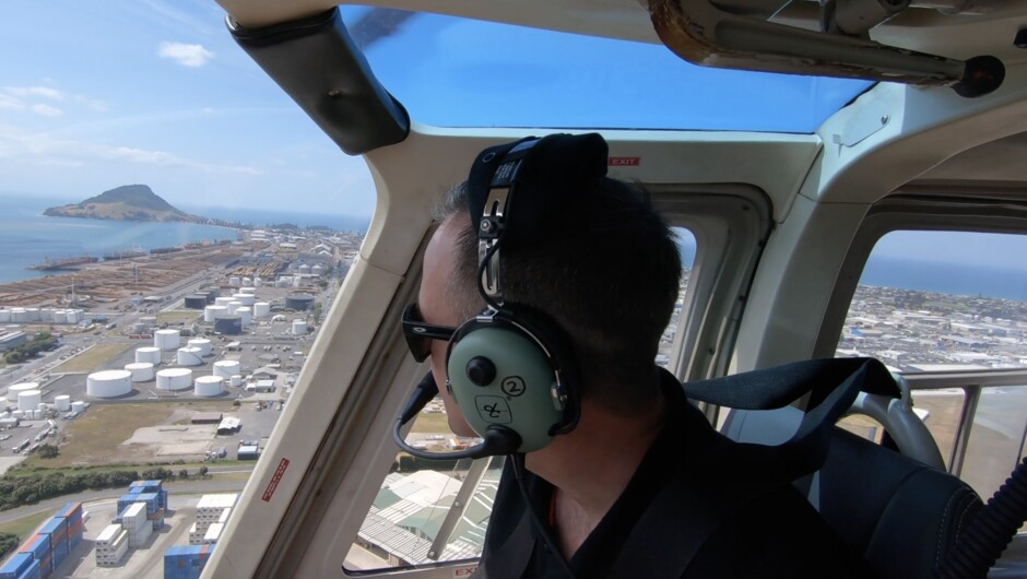 Airborne out of Tauranga