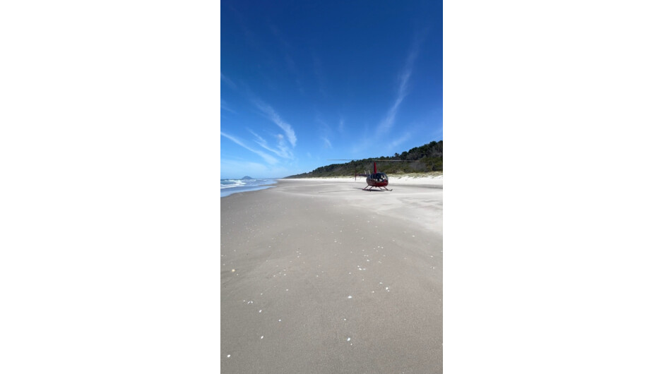 Beach stop on the way back to Tauranga