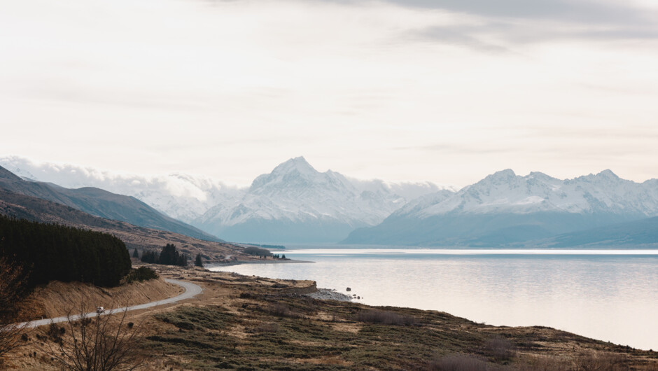 View of Aoraki Mount Cook