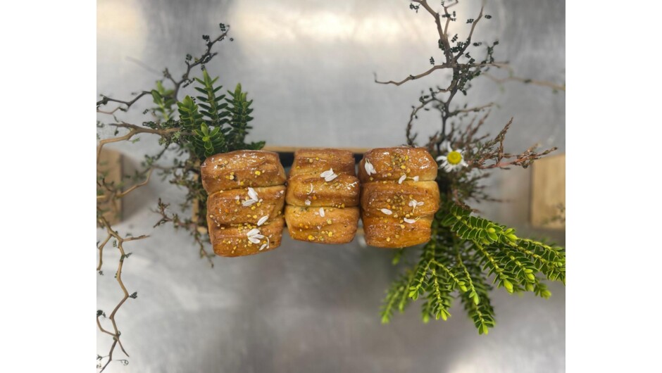 House baked foccaccia with garden herbs