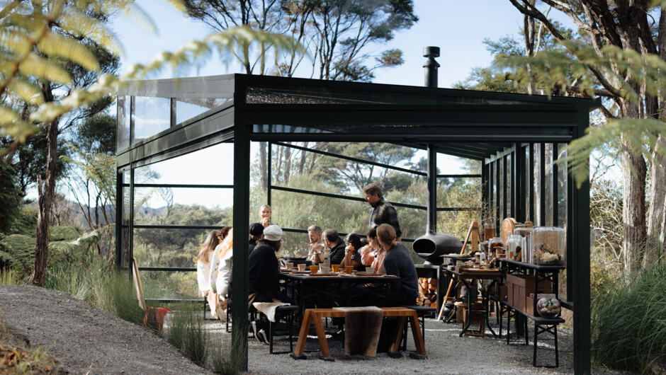 The Piwakawake Pavilion