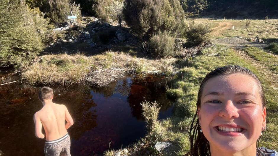 Fun at the swimming hole