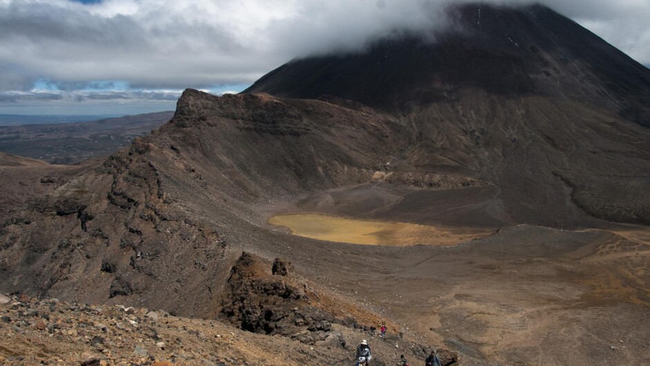 Mount Tongariro in Tongariro National Park