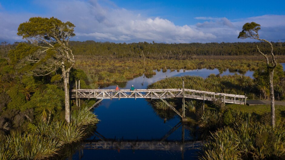Cycling on the West Coast Wilderness Trail, Hokitika