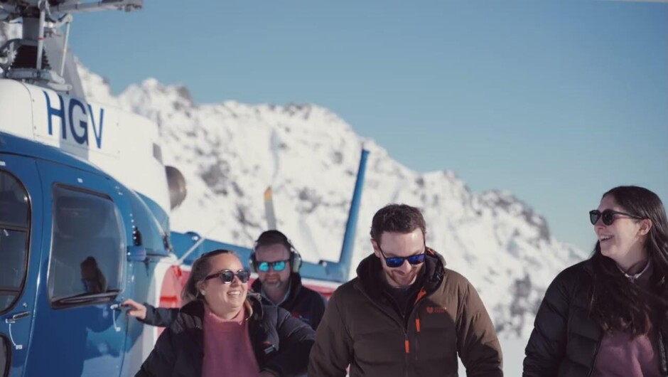 Explore the West Coast glaciers with The Helicopter Line