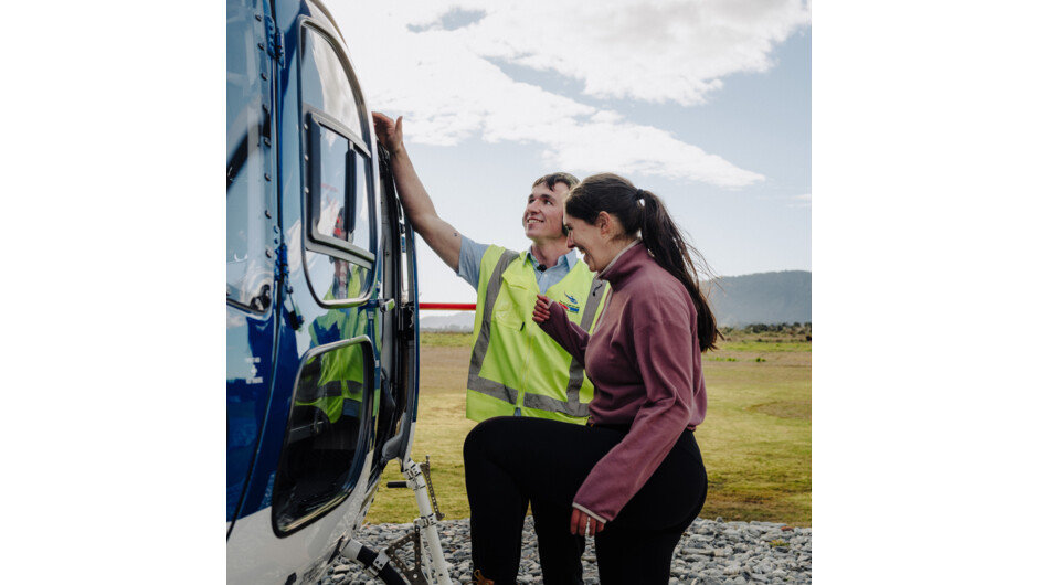 Our flights take off from Fox Glacier and Franz Josef.