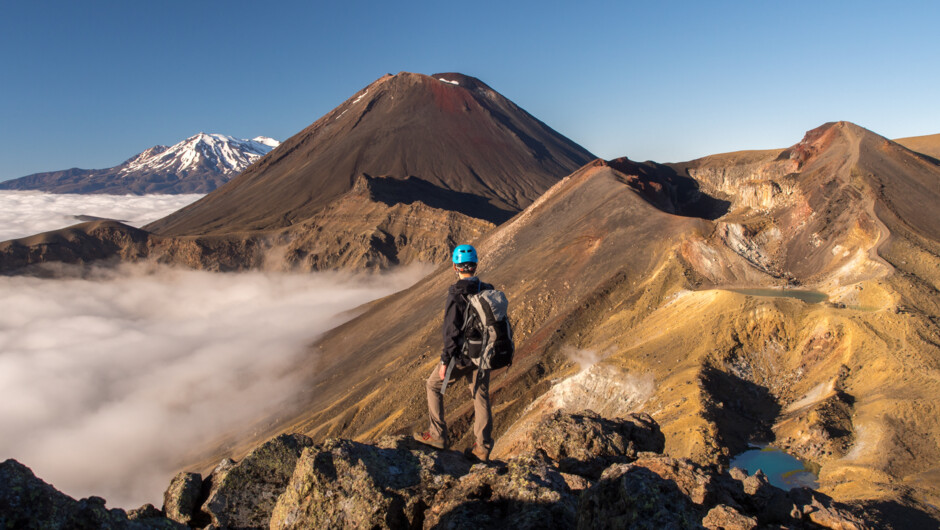 Tongariro Crossing, guided hike with Adrift Tongariro