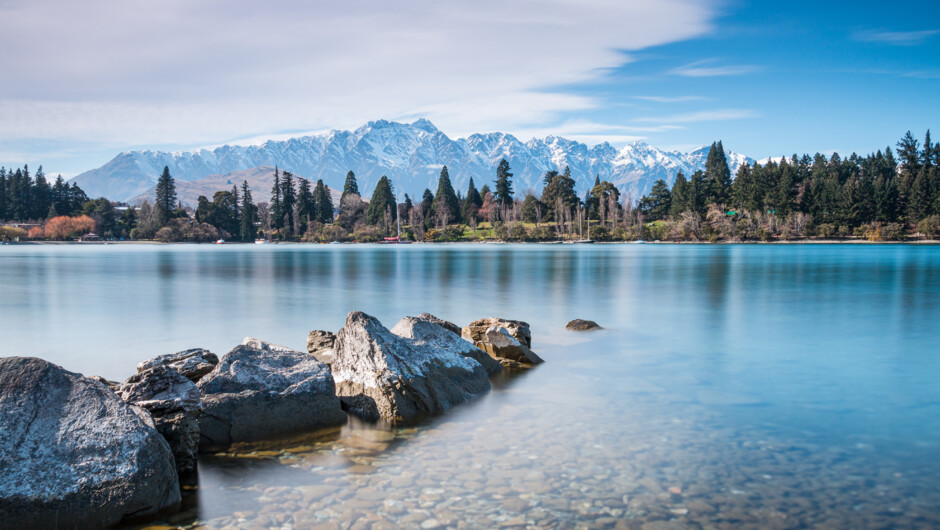 The Remarkables and Lake Wakatipu, Queenstown