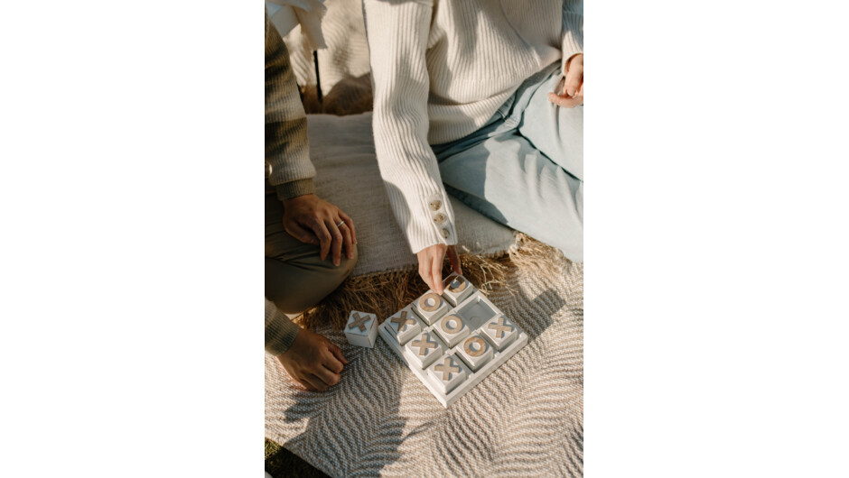 Laugh, play, and enjoy a laid-back picnic surrounded by mountains.