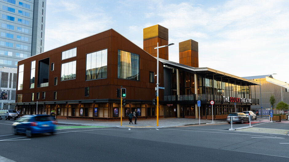The new Court Theatre, the home of the Arts in Christchurch