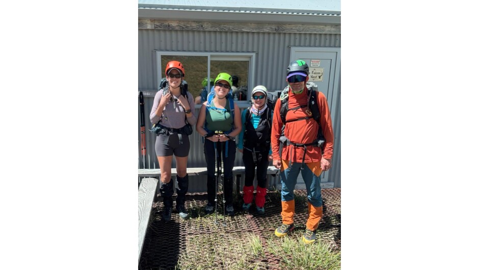 When storms prevented us doing a Ball Pass Crossing at Aoraki Mt Cook we found sunshine in the Gamack Range.