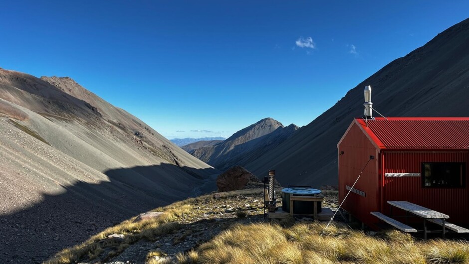 O'Leary's Hut with hot tub