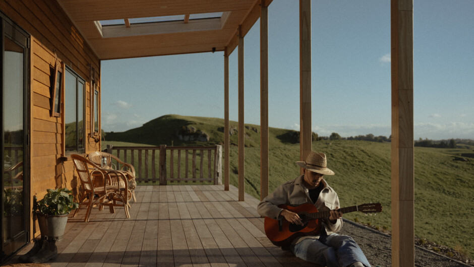 Enjoy the sun and farm vistas