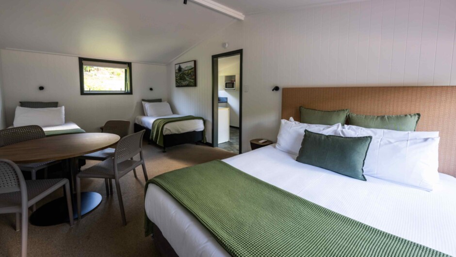 Studio comfort made simple - relax, recharge, repeat.