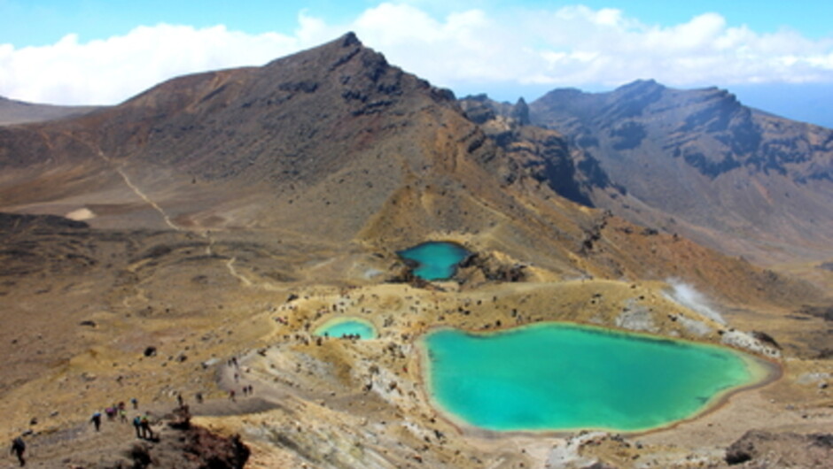 View of Emerald Lake from the road