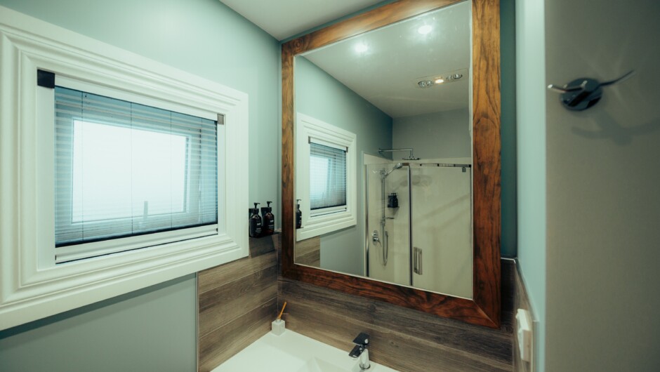 All three suites have modern, recently refurbished, large ensuites.  With endless high-pressure hot water the experience is amazing.