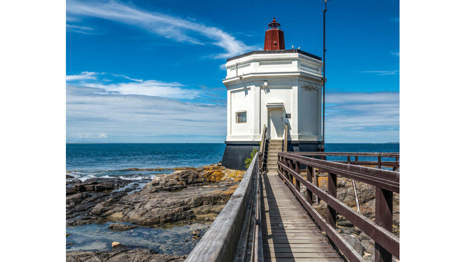 The Bluff Pilot Station at the entrance to Bluff Harbour