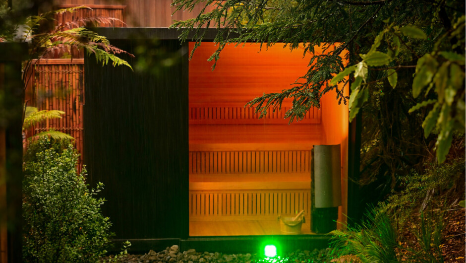 Private Sauna Experience at Secret Spot Hot Tubs