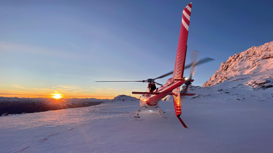 The Remarkables Sunset - Scenic Helicopter Flight