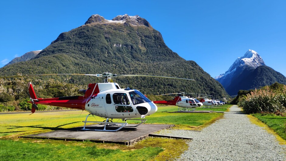 Milford Sound + Cruise - Scenic Helicopter Flight