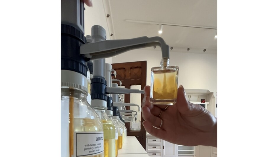 Making the final perfume